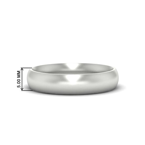 Minimalist Mens Wedding Band