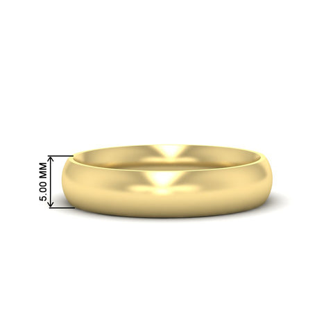 Minimalist Mens Wedding Band