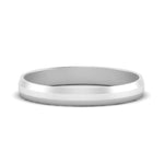 Load image into Gallery viewer, 4 mm Wedding Band Beveled Edge Matte

