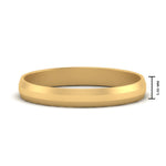 Load image into Gallery viewer, 4 mm Wedding Band Beveled Edge Matte
