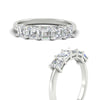 Load image into Gallery viewer, 5-stone-asscher-cut-1.50-carat-diamond-wedding-band-in-platinum-fdwb8008asangle3-1.50ct-nl-wg.jpg?v=1773744975