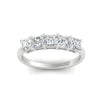 Load image into Gallery viewer, 5-stone-asscher-cut-1.50-carat-diamond-wedding-band-in-white-gold-fdwb8008asangle5-1.50ct-nl-wg.jpg?v=1773744975