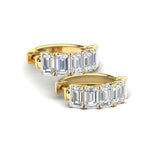 Load image into Gallery viewer, 5-stone-emerald-cut-hoop-earrings-in-yellow-gold-fdear11542em-nl-yg.jpg?v=1764910295
