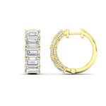 Load image into Gallery viewer, 5-stone-emerald-cut-hoop-earrings-in-yellow-gold-fdear11542emangle2-nl-yg.jpg?v=1764910295

