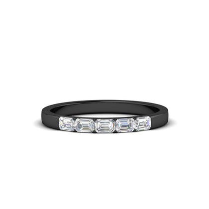 half-carat-5-stone-emerald-cut-mini-stacking-wedding-ring-in-white-gold-FD8126EMB-0.50CT-NL-WG