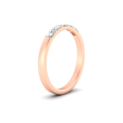 5-stone-emerald-cut-mini-stacking-wedding-ring-in-rose-gold-FD8126EMBANGLE2-0.50CT-NL-RG