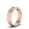 Load image into Gallery viewer, Flat Flush Set Mens Wedding Band