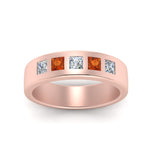 Load image into Gallery viewer, Flat Flush Set Mens Wedding Band
