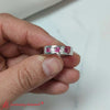 Load image into Gallery viewer, Flat Flush Set Mens Wedding Band
