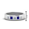Load image into Gallery viewer, Flat Flush Set Mens Wedding Band