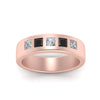 Load image into Gallery viewer, Flat Flush Set Mens Wedding Band