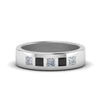 Load image into Gallery viewer, Flat Flush Set Mens Wedding Band