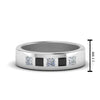Load image into Gallery viewer, Flat Flush Set Mens Wedding Band