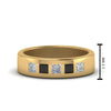 Load image into Gallery viewer, Flat Flush Set Mens Wedding Band