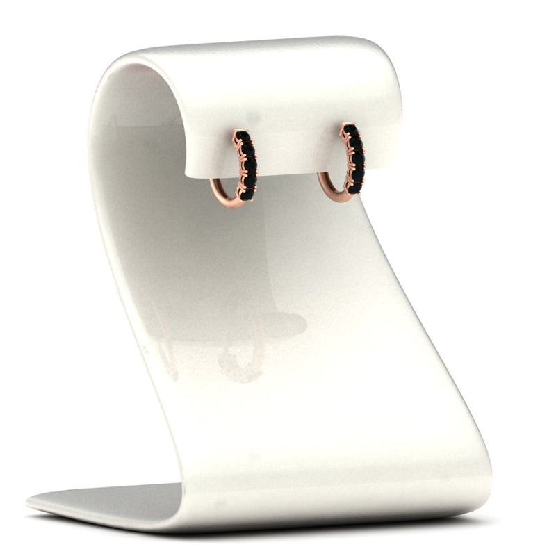 5-stone-huggie-hoop-black-diamond-earrings-in-rose-gold-FDEAR10773GSGBLACKANGLE2-NL-RG