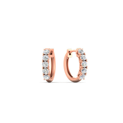 14k Rose Gold / Diamond / Lab Grown