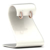 Load image into Gallery viewer, 5-stone-huggie-hoop-diamond-earrings-in-rose-gold-FDEAR10773GSANGLE2-NL-RG
