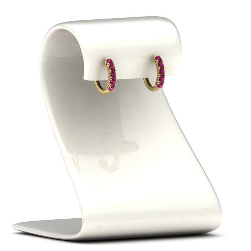 5-stone-huggie-hoop-pink-sapphire-earrings-in-yellow-gold-FDEAR10773GSGSADRPIANGLE2-NL-YG