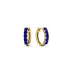 Load image into Gallery viewer, 5-stone-huggie-hoop-sapphire-earrings-in-yellow-gold-FDEAR10773GSGSABLANGLE2-NL-YG