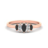 Load image into Gallery viewer, 5-stone-marquise-black-diamond-half-carat-women-wedding-band-in-rose-gold-fdwb8008mqblacksleep-0.50ct-nl-rg.jpg