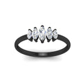 Thumbnail 95 - 5-stone-marquise-diamond-half-carat-women-wedding-band-in-black-gold-fdwb8008mqangle5-0.50ct-nl-bg.jpg