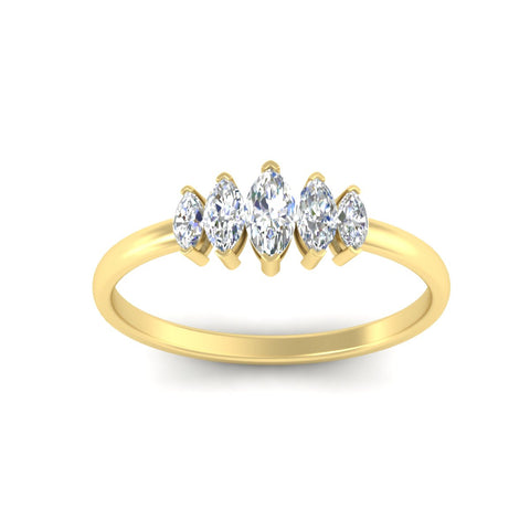 5-stone-marquise-diamond-half-carat-women-wedding-band-in-yellow-gold-fdwb8008mqangle5-0.50ct-nl-yg.jpg