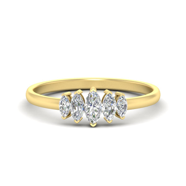 5-stone-marquise-diamond-half-carat-women-wedding-band-in-yellow-gold-fdwb8008mqsleep-0.50ct-nl-yg.jpg