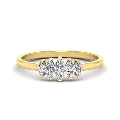 5-stone-marquise-diamond-half-carat-women-wedding-band-in-yellow-gold-fdwb8008mqsleep-0.50ct-nl-yg.jpg