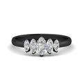 Thumbnail 94 - 5-stone-marquise-diamond-one-carat-women-wedding-band-in-black-gold-fdwb8008mqsleep-1.00ct-nl-bg.jpg