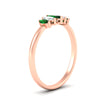 Load image into Gallery viewer, 5-stone-marquise-emerald-half-carat-women-wedding-band-in-rose-gold-fdwb8008mqgemgrangle2-0.50ct-nl-rg.jpg