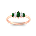 Thumbnail 50 - 5-stone-marquise-emerald-half-carat-women-wedding-band-in-rose-gold-fdwb8008mqgemgrangle5-0.50ct-nl-rg.jpg