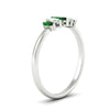 Load image into Gallery viewer, 5-stone-marquise-emerald-half-carat-women-wedding-band-in-white-gold-fdwb8008mqgemgrangle2-0.50ct-nl-wg.jpg