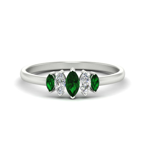 5-stone-marquise-emerald-half-carat-women-wedding-band-in-white-gold-fdwb8008mqgemgrsleep-0.50ct-nl-wg.jpg