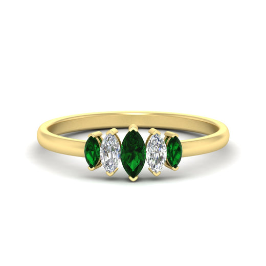 5-stone-marquise-emerald-half-carat-women-wedding-band-in-yellow-gold-fdwb8008mqgemgrsleep-0.50ct-nl-yg.jpg