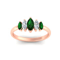 Thumbnail 51 - 5-stone-marquise-emerald-one-carat-women-wedding-band-in-rose-gold-fdwb8008mqgemgrangle5-1.00ct-nl-rg.jpg