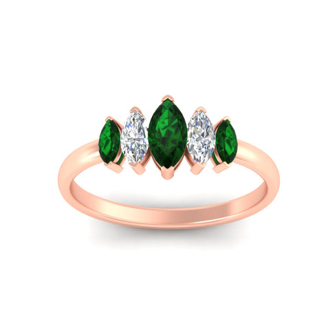5-stone-marquise-emerald-one-carat-women-wedding-band-in-rose-gold-fdwb8008mqgemgrangle5-1.00ct-nl-rg.jpg