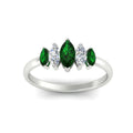 Thumbnail 21 - 5-stone-marquise-emerald-one-carat-women-wedding-band-in-white-gold-fdwb8008mqgemgrangle5-1.00ct-nl-wg.jpg