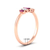 Load image into Gallery viewer, 5-stone-marquise-pink-sapphire-half-carat-women-wedding-band-in-rose-gold-fdwb8008mqgsadrpiangle2-0.50ct-nl-rg-hw.jpg
