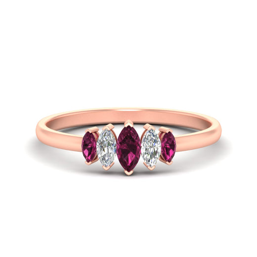 5-stone-marquise-pink-sapphire-half-carat-women-wedding-band-in-rose-gold-fdwb8008mqgsadrpisleep-0.50ct-nl-rg.jpg