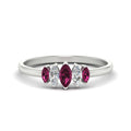 Thumbnail 13 - 5-stone-marquise-pink-sapphire-half-carat-women-wedding-band-in-white-gold-fdwb8008mqgsadrpisleep-0.50ct-nl-wg.jpg