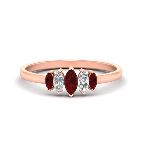 5-stone-marquise-ruby-half-carat-women-wedding-band-in-rose-gold-fdwb8008mqgrudrsleep-0.50ct-nl-rg.jpg