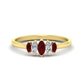 Thumbnail 83 - 5-stone-marquise-ruby-half-carat-women-wedding-band-in-yellow-gold-fdwb8008mqgrudrsleep-0.50ct-nl-yg.jpg