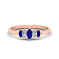 Thumbnail 38 - 5-stone-marquise-sapphire-half-carat-women-wedding-band-in-rose-gold-fdwb8008mqgsablsleep-0.50ct-nl-rg.jpg