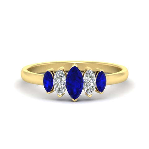 5-stone-marquise-sapphire-one-carat-women-wedding-band-in-yellow-gold-fdwb8008mqgsablsleep-1.00ct-nl-yg.jpg