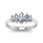 Load image into Gallery viewer, 5-stone-marquise-lab-diamond-wedding-band-1-5-ct-in-950-platinum-FD8008MQB-1.50-CT-FANCY1-NL-WG.jpg
