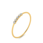 Load image into Gallery viewer, 5-stone-minimalist-diamond-stackable-band-in-FD9425ROR-NL-YG
