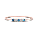 Thumbnail 5 - 5-stone-minimalist-diamond-stackable-band-with-blue-topaz-in-rose-gold-FD9425RORGICBLTO-NL-RG.jpg?v=1764568239