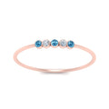 Thumbnail 6 - 5-stone-minimalist-diamond-stackable-band-with-blue-topaz-in-rose-gold-FD9425RORGICBLTOANGLE5-NL-RG.jpg?v=1764568239