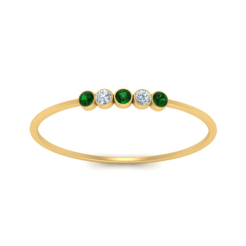 5-stone-minimalist-diamond-stackable-band-with-emerald-in-yellow-gold-FD9425RORGEMGRANGLE5-NL-YG.jpg?v=1764568239