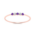 Thumbnail 9 - 5-stone-minimalist-diamond-stackable-band-with-purple-topaz-in-rose-gold-FD9425RORGVITOANGLE5-NL-RG.jpg?v=1764568239